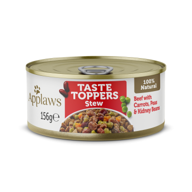 Applaws Rindfleischeintopf mit Karotten, Erbsen und Kidneybohnen Dose 156g ( 12er Packung )