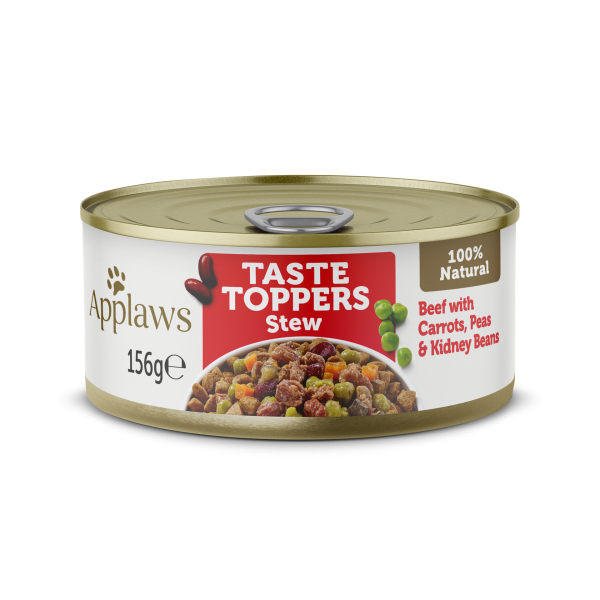 Applaws Rindfleischeintopf mit Karotten, Erbsen und Kidneybohnen Dose 156g ( 12er Packung )