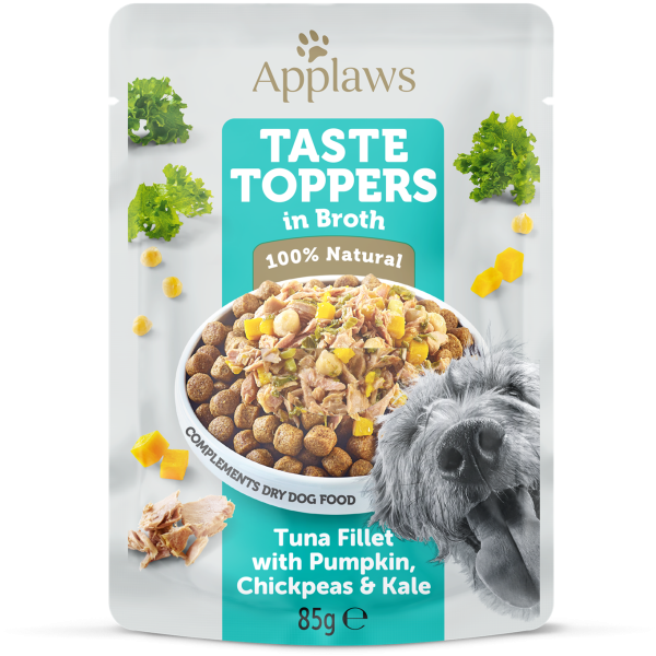 Applaws Thunfischfilet mit Kürbis, Kichererbsen und Grünkohl im Brühbeutel 85g ( 12er Packung )
