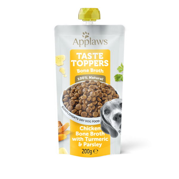 Applaws Hühnerknochenbrühe mit Kurkuma und Petersilie im Beutel 200g ( 6er Packung )