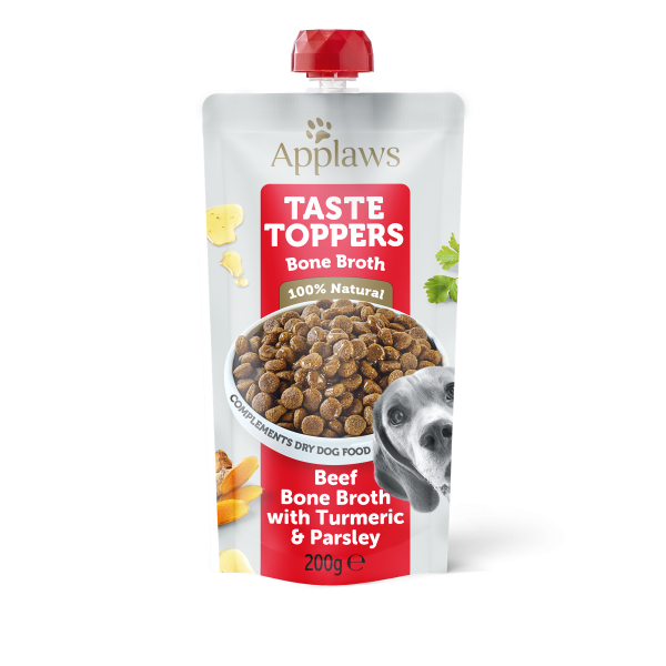 Applaws Rinderknochenbrühe mit Kurkuma und Petersilie im Beutel 200g ( 6er Packung )