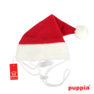 SANTA`S HAT - PUPPIA - Hundemütze-Weihnachten