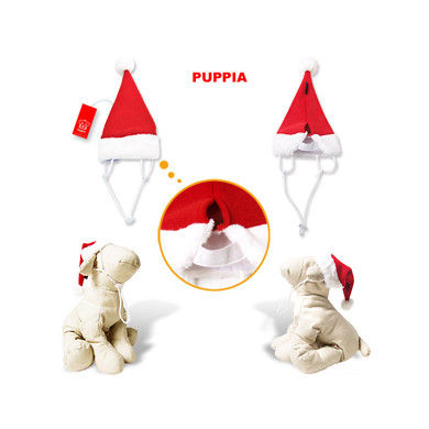 SANTA`S HAT - PUPPIA - Hundemütze-Weihnachten SANTA`S HAT - PUPPIA - Hundemütze-Weihnachten