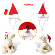 SANTA`S HAT - PUPPIA - Hundemütze-Weihnachten